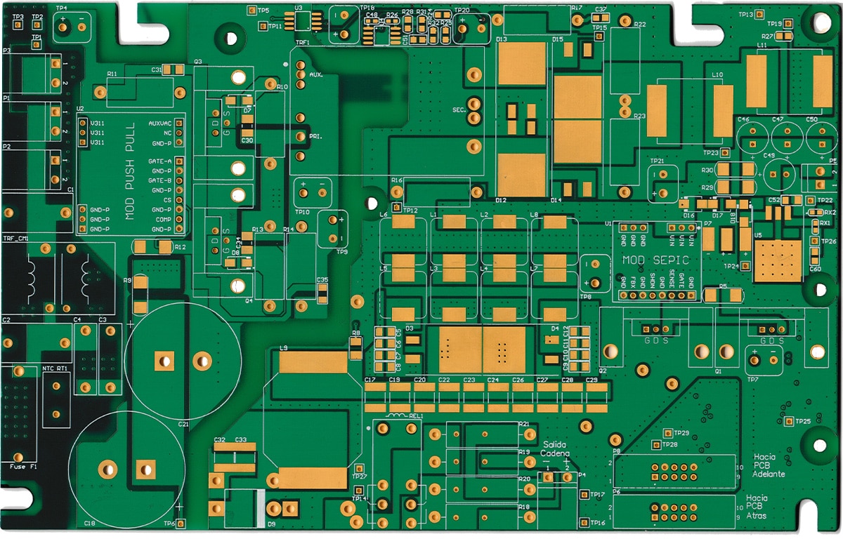 Custom PCB Design Gallery for double & multilayer boards